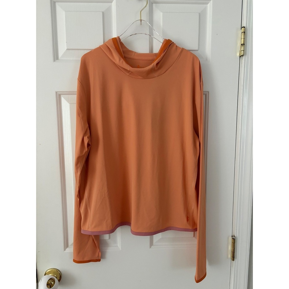 Cotopaxi Sombra Sun Hoodie Women XL Apricot UPF 50+ Recycled Activewear Gorpcore - Picture 2 of 8